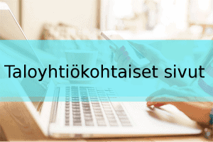 Tilipussi taloyhtiökohtaiset sivut 
