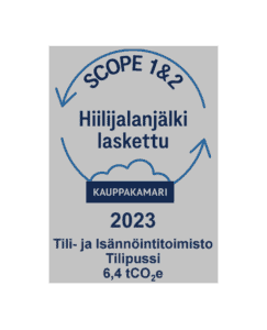 Hiilijalanjälki laskettu Tilipussi